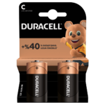 Duracell Alkalin C boyutlu Pil, 2 parçalı bir pakette
