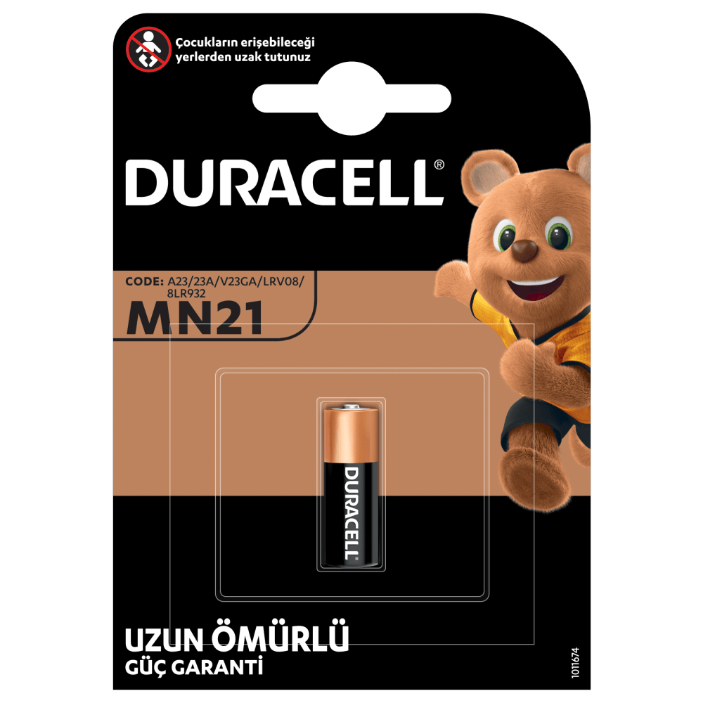 Duracell Special Alkaline MN21 boyutlu 12V pil