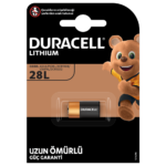 Duracell Özel Yüksek Güçlü Lityum 28L boyutlu 6V Pil