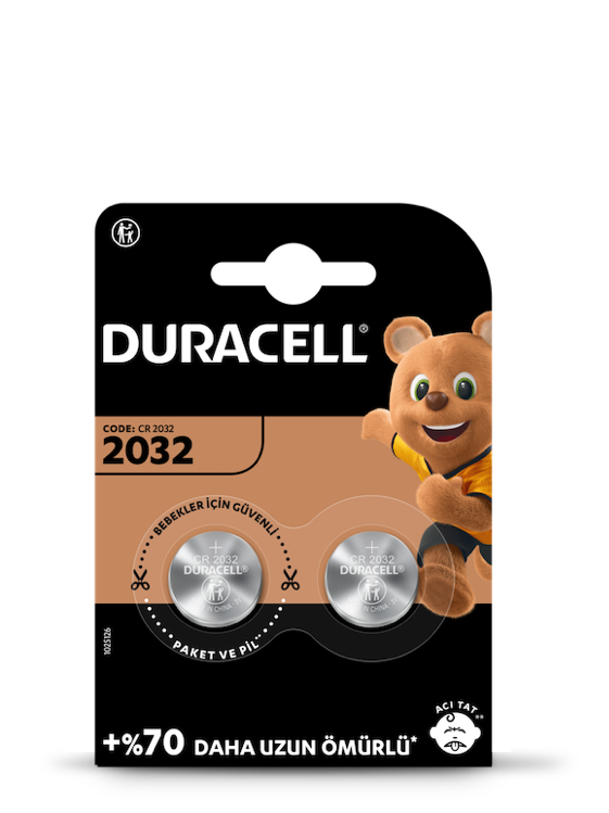 Duracell 2032 3'lü Lityum Düğme Pil Fiyatları, Özellikleri ve Yorumları
